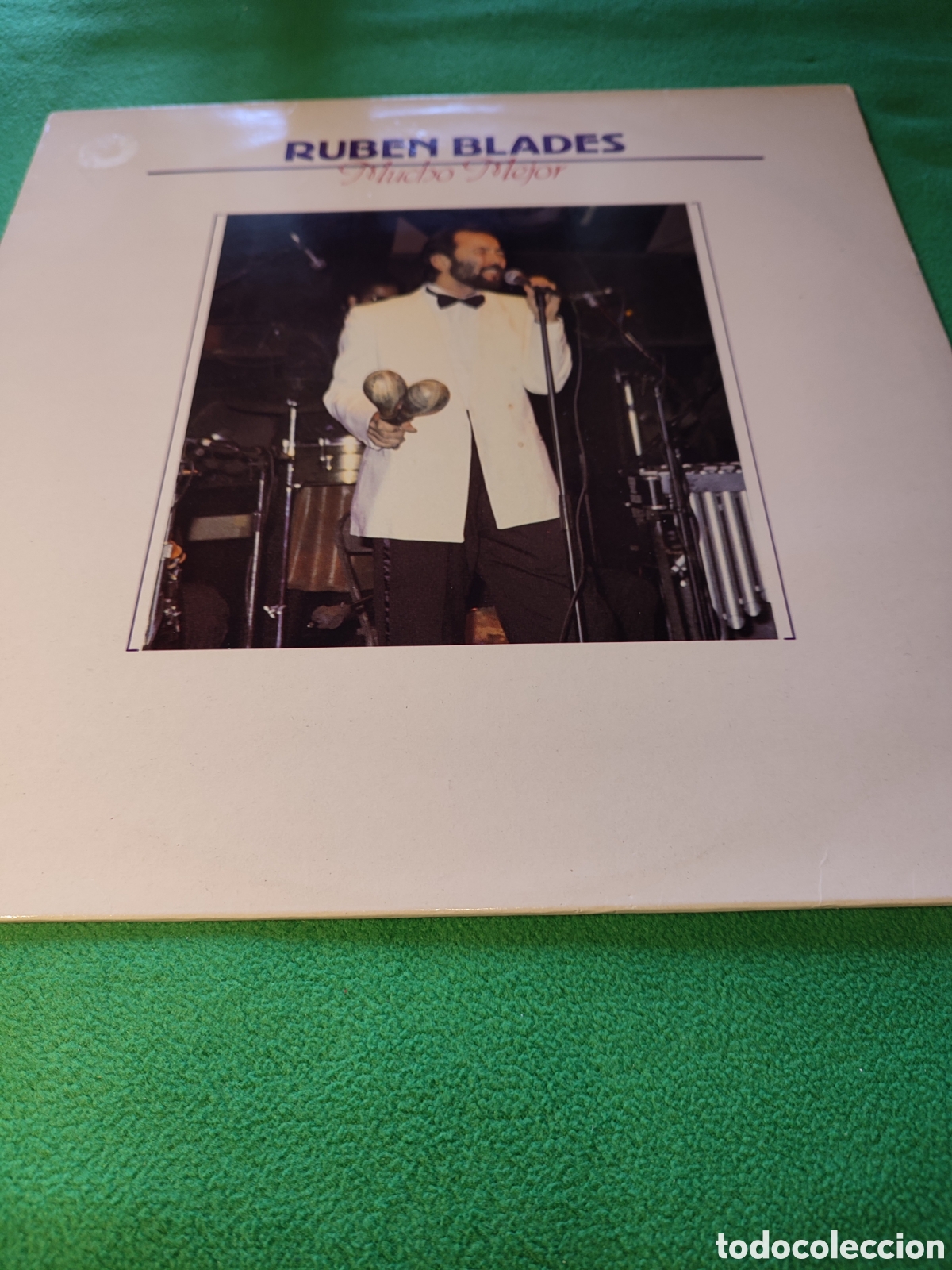 Discos de vinilo: Rub&eacute;n Blades - Mucho mejor - Foto 1