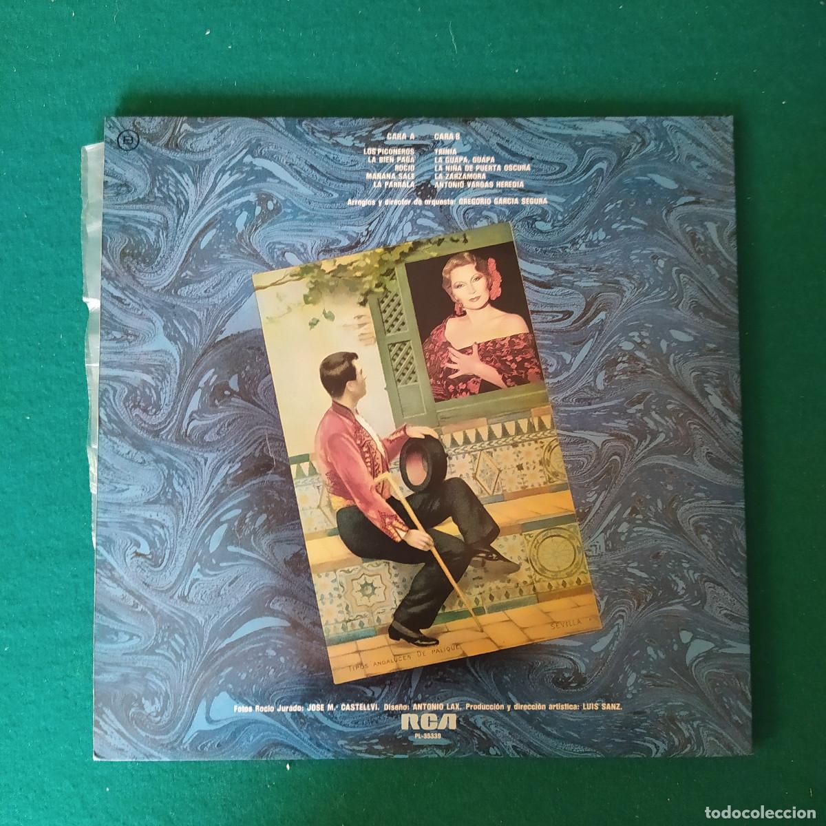 Discos de vinilo: Rocio Jurado &ndash; Canciones De Espa&ntilde;a - Foto 2