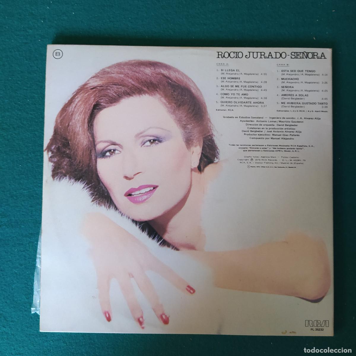 Discos de vinilo: Rocio Jurado &ndash; Se&ntilde;ora - Foto 2