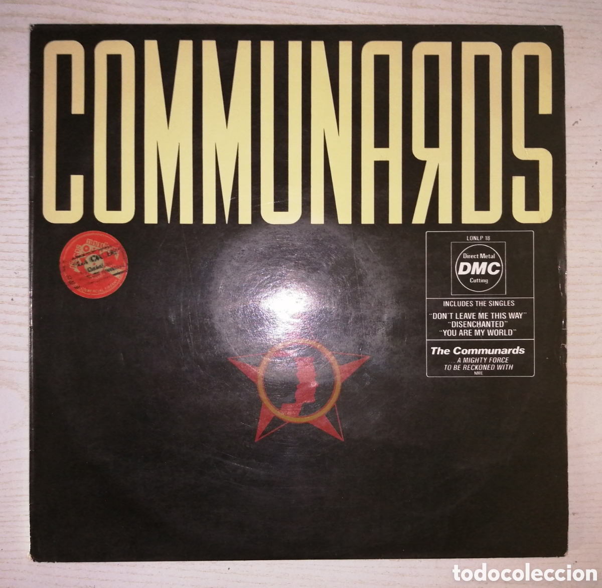 Discos de vinilo: COMMUNARDS : Idem. (LP. London Rds., 1986) - Foto 1