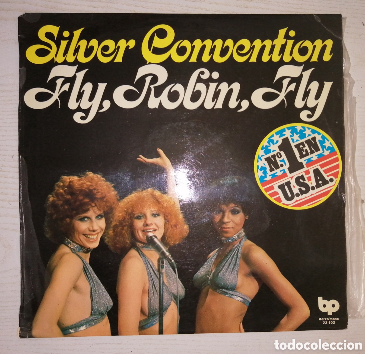 Discos de vinilo: SILVER CONVENTION : Fly, Robin, Fly. (LP. Belter, 1976) - Foto 1