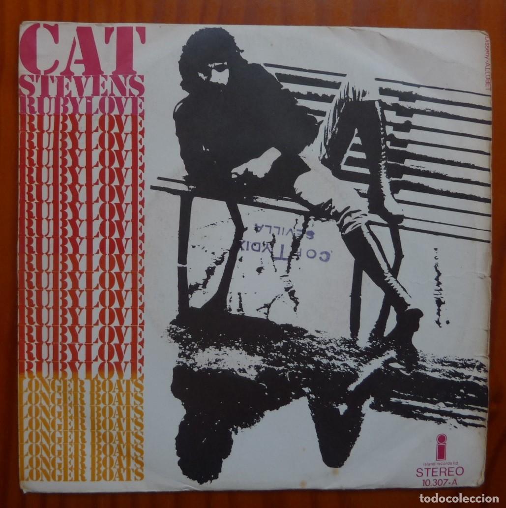 Discos de vinilo: CAT STEVENS / RUBYLOVE / 1971 / SINGLE - Foto 1