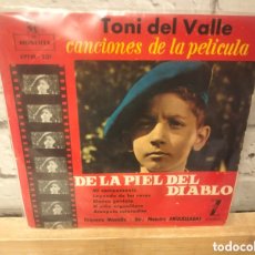 Discos de vinilo: BSO. DE LA PIEL DEL DIABLO. CANCIONES DE LA PELÍCULA. TONI DEL VALLE. EP VINILO
