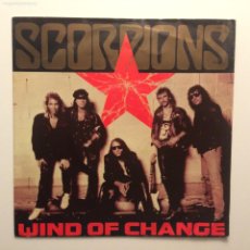 Discos de vinilo: SCORPIONS ‎– WIND OF CHANGE / RESTLESS NIGHTS , GERMANY 1990 MERCURY