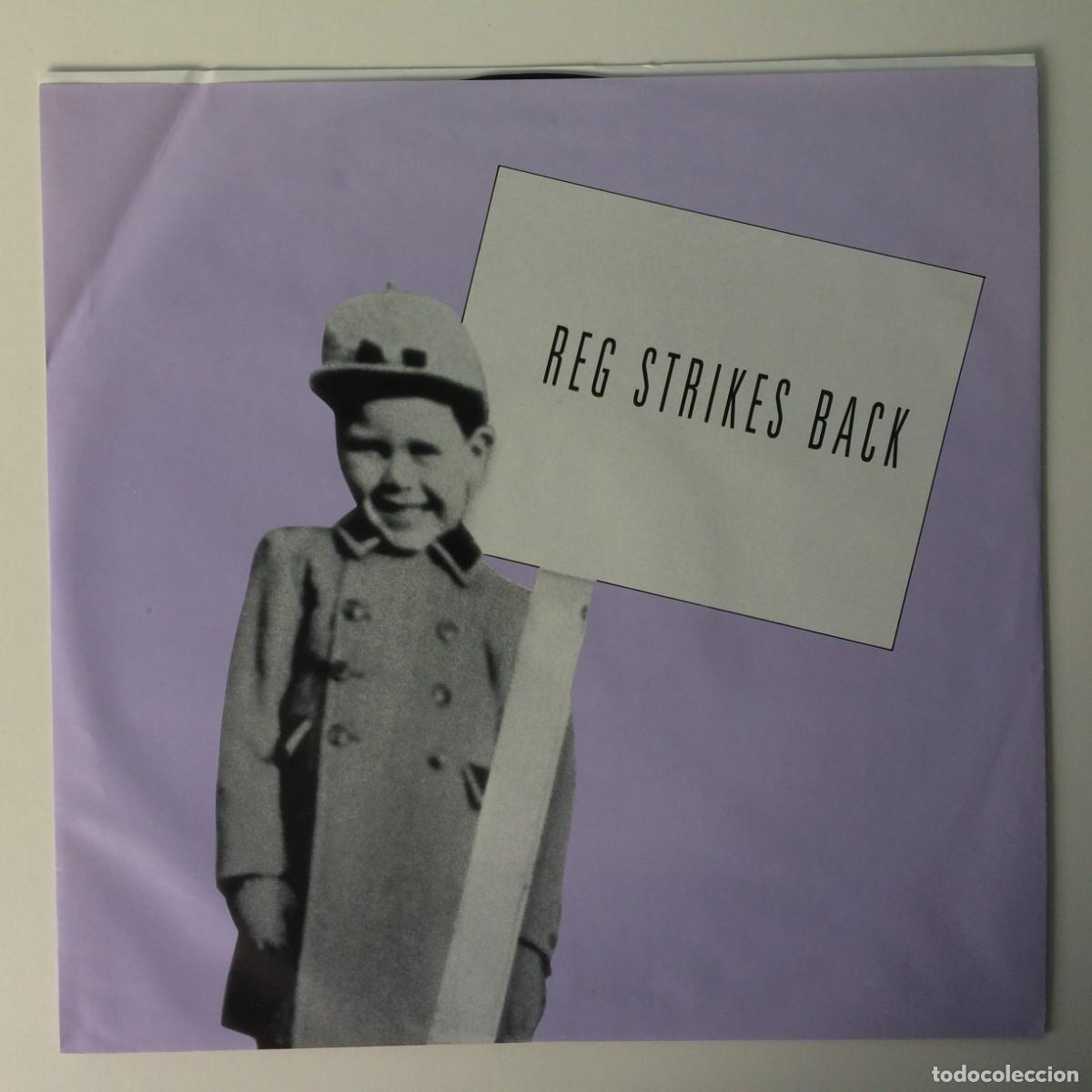 Discos de vinilo: Elton John &lrm;&ndash; Reg Strikes Back , Canada 1988 MCA Records - Foto 4