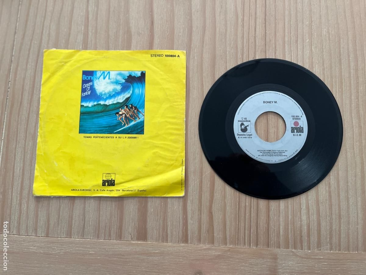 Discos de vinilo: Ik49. DISCO VINILO BONEY M - Foto 2