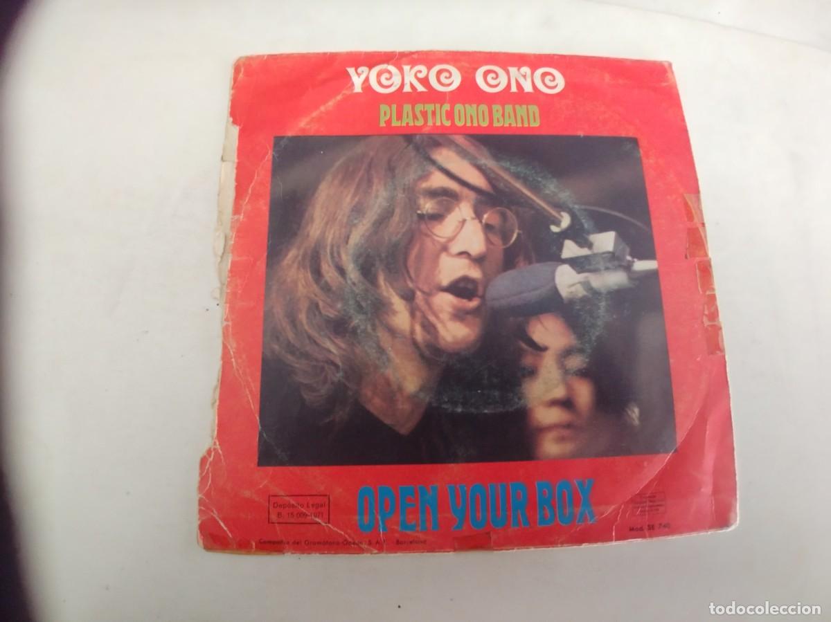 Discos de vinilo: JOHN LENNON-SINGLE POWER TO THE PEOPLE - Foto 2