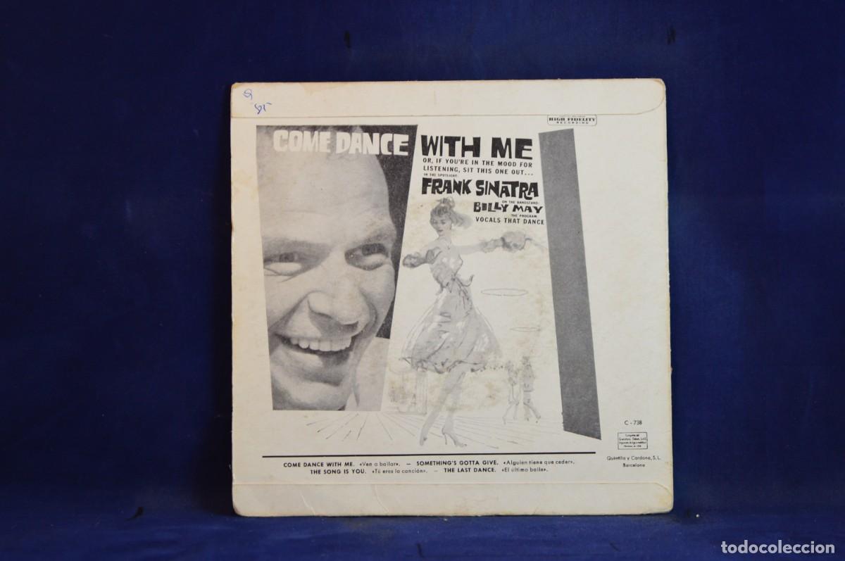 Discos de vinilo: FRANK SINATRA - COME DANCE WITH ME - + 3 EP - Foto 2
