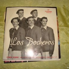 Discos de vinilo: LOS BOCHEROS. ESTAMPAS BILBAINAS. BOGA MARINERITO + 3. EP. COLUMBIA, 1959. CON TRI-CENTRE(#)