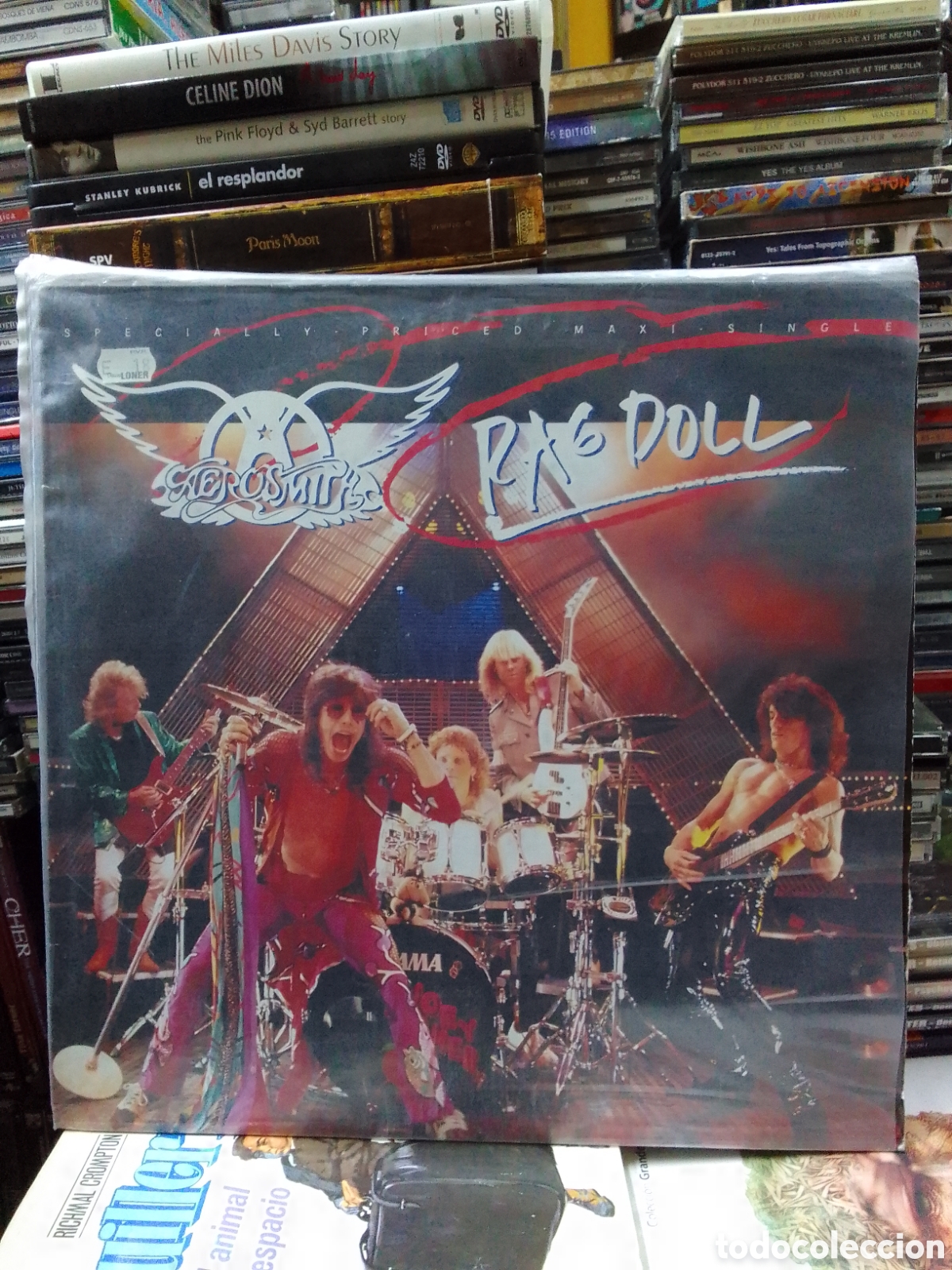 Discos de vinilo: Aerosmith Rag doll y St John - Foto 1