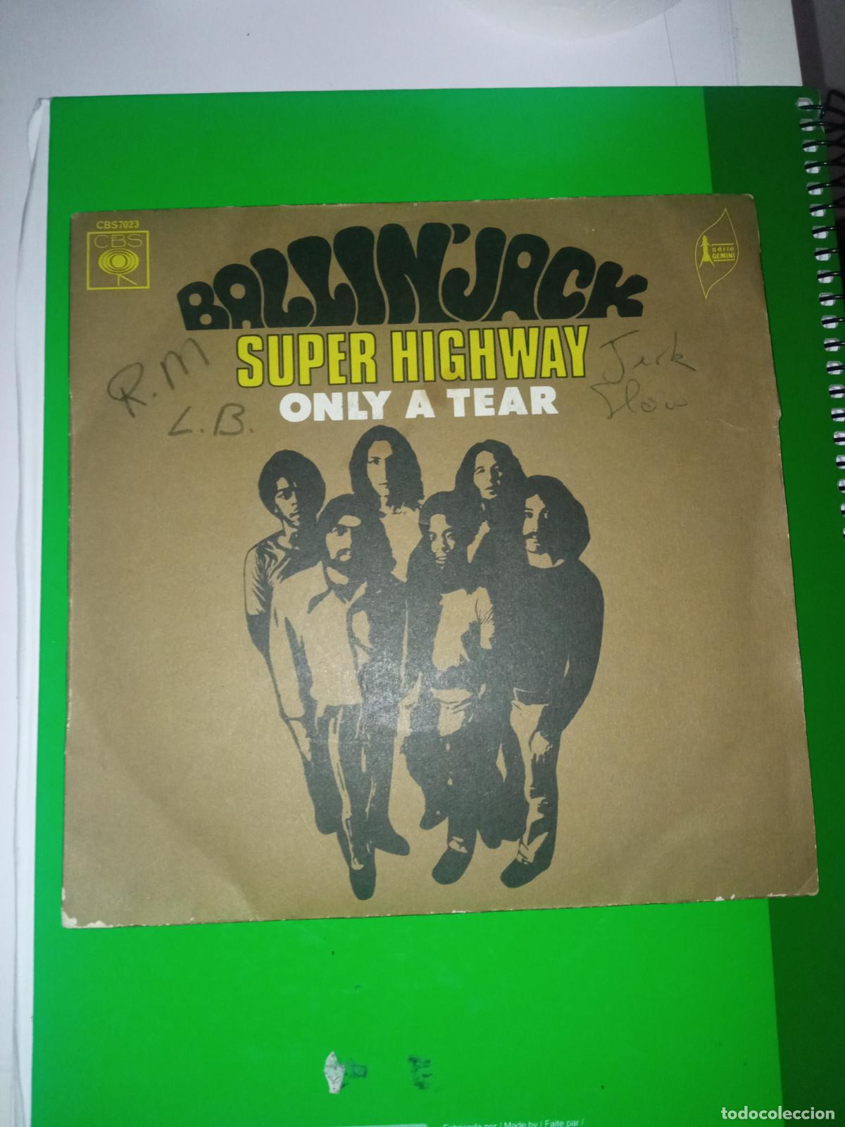 Discos de vinilo: Ballin Jack &lrm;&ndash; Super Highway / Only A Tear - Foto 1