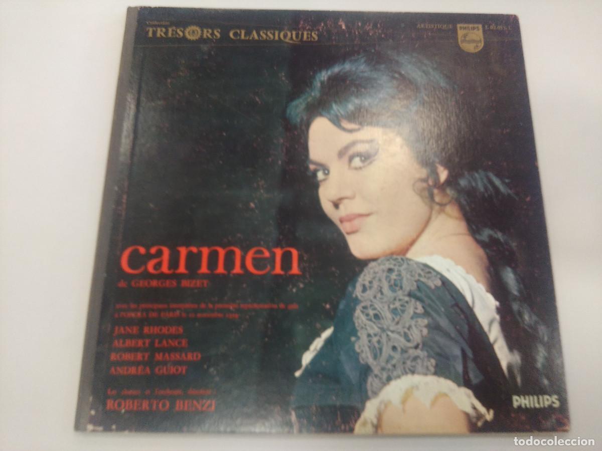 Discos de vinilo: GEORGES BIZET/CARMEN/VINILO GATEFOLD. - Foto 1