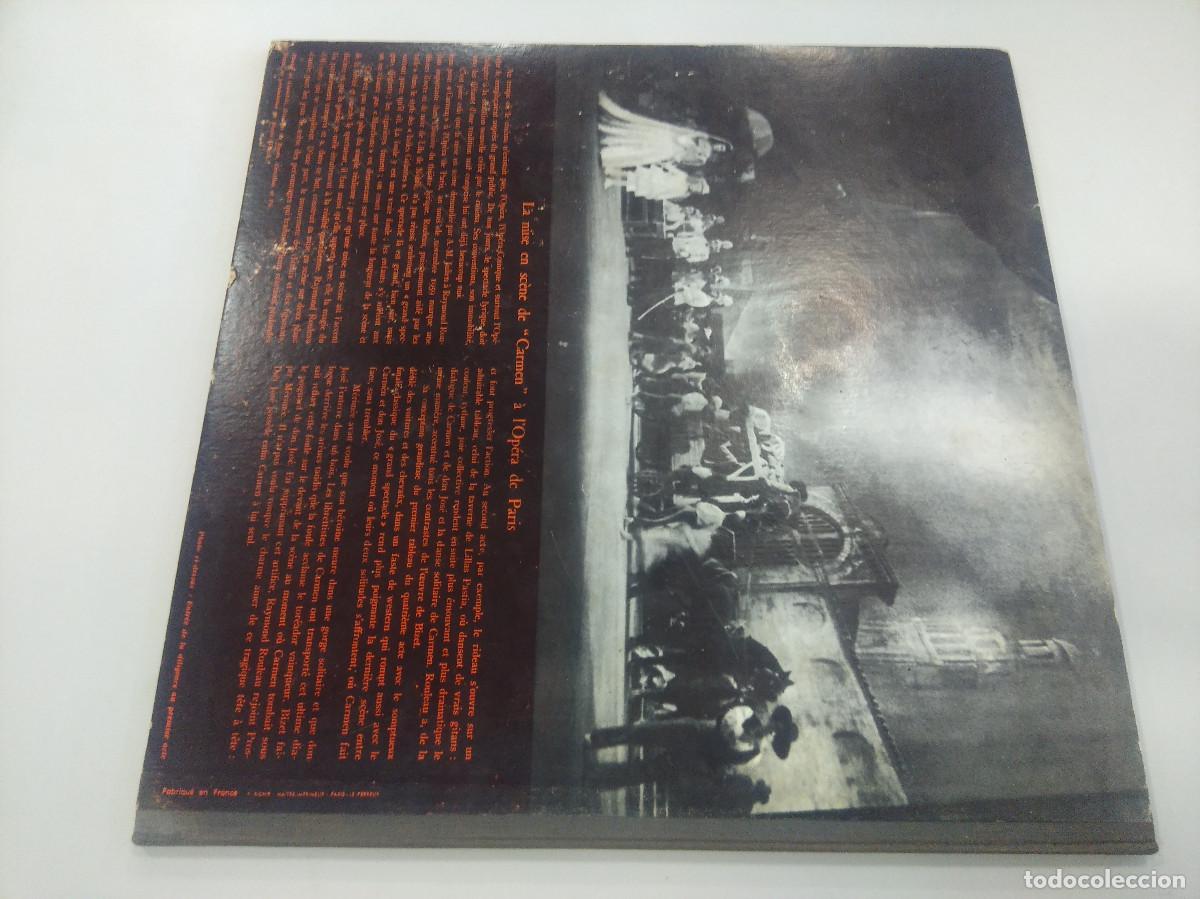 Discos de vinilo: GEORGES BIZET/CARMEN/VINILO GATEFOLD. - Foto 4