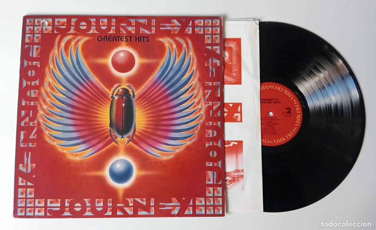 Discos de vinilo: LP JOURNEY - GREATEST HITS - Foto 3