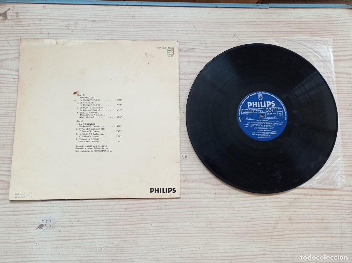 Discos de vinilo: Andres Pajares - Pajarissimo LP - Foto 2