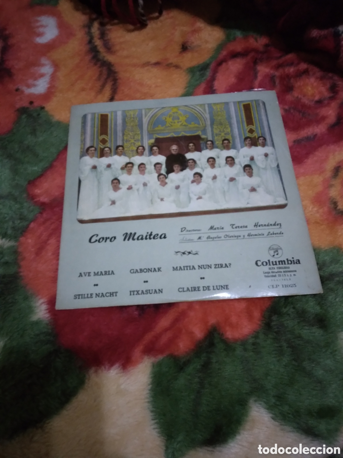 Discos de vinilo: Coro Maitea,Disco Columbia - Foto 1