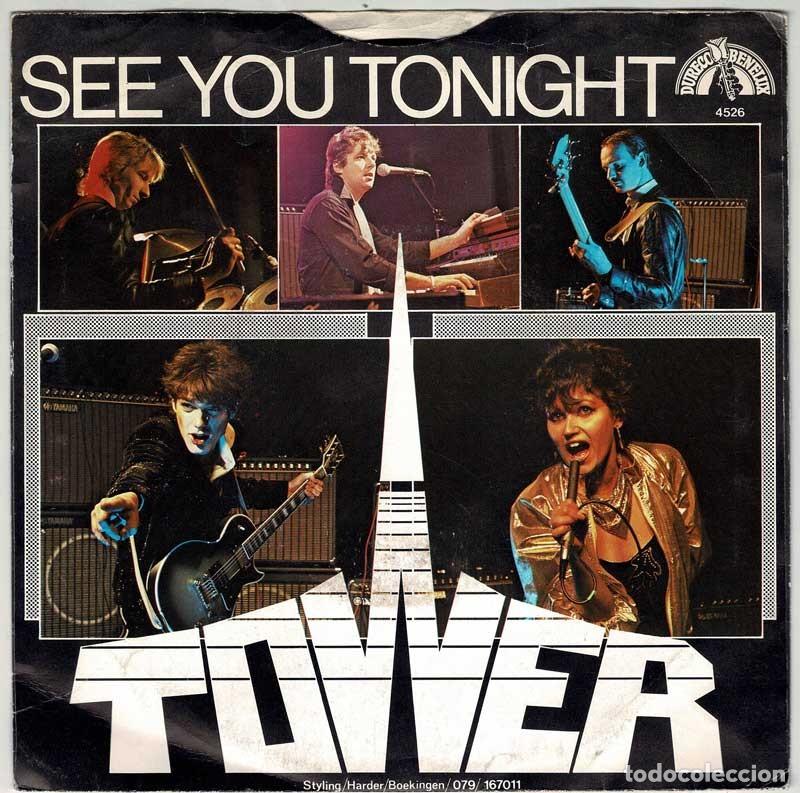 Discos de vinilo: Tower - See You Tonight / Higher Faster. Single - Foto 2