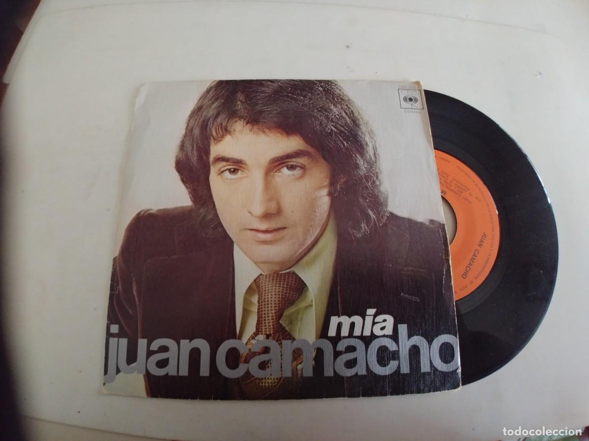 Discos de vinilo: JUAN CAMACHO-SINGLE MIA - Foto 1