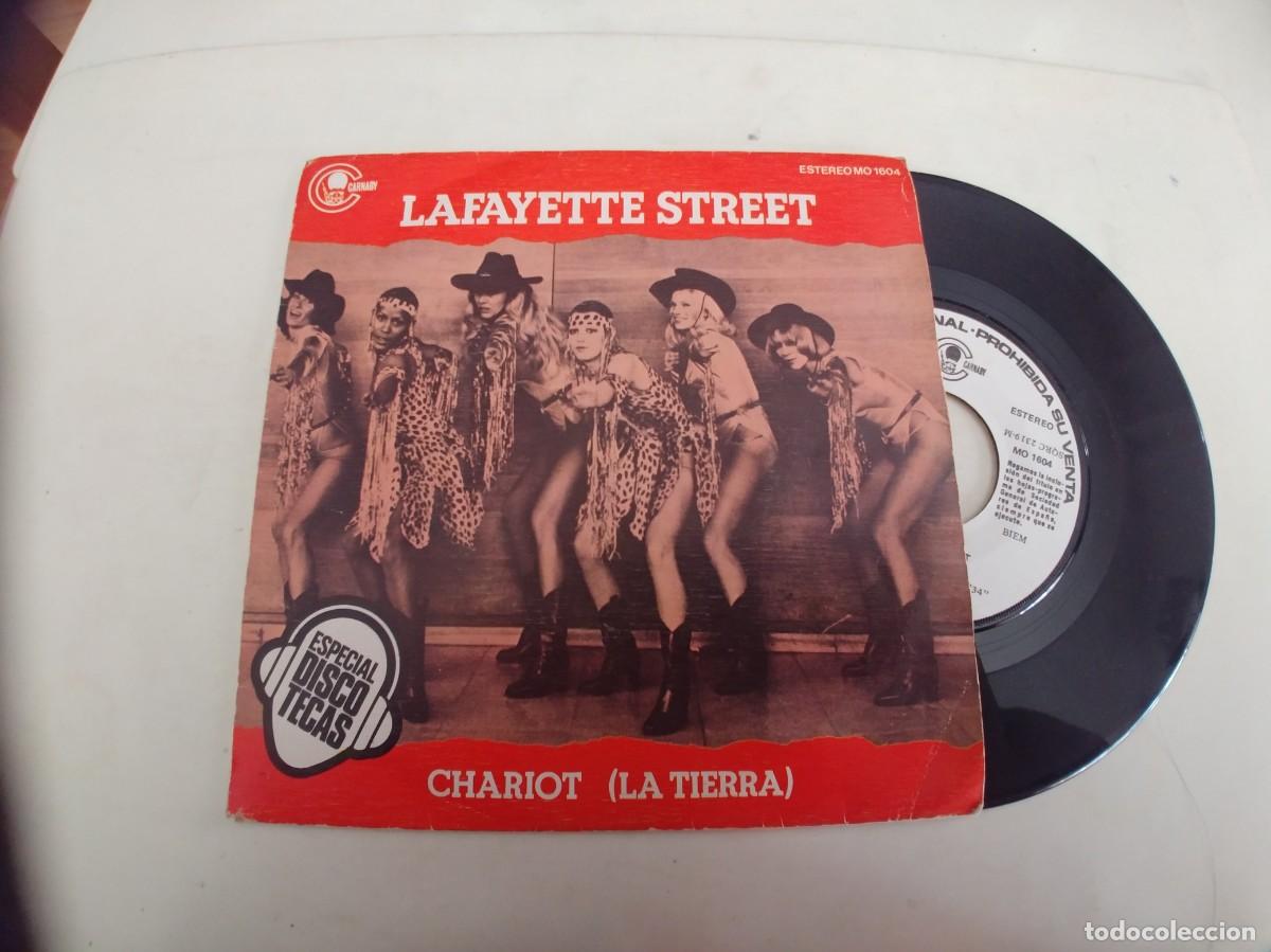 Discos de vinilo: LAFAYETTE STREET-SINGLE CHARIOT - Foto 1