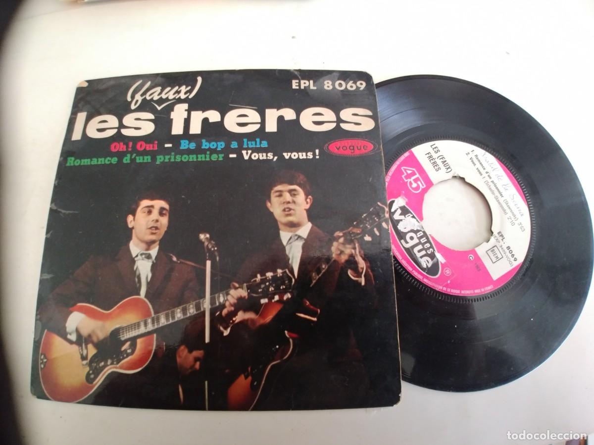 Discos de vinilo: LES FRERES-EP OH OUI +3 - Foto 1