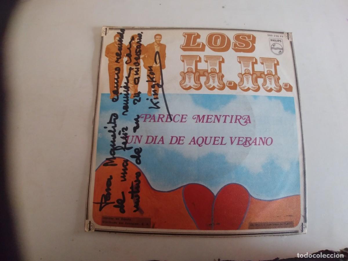 Discos de vinilo: LOS H.H. -SINGLE PARECE MENTIRA - Foto 1