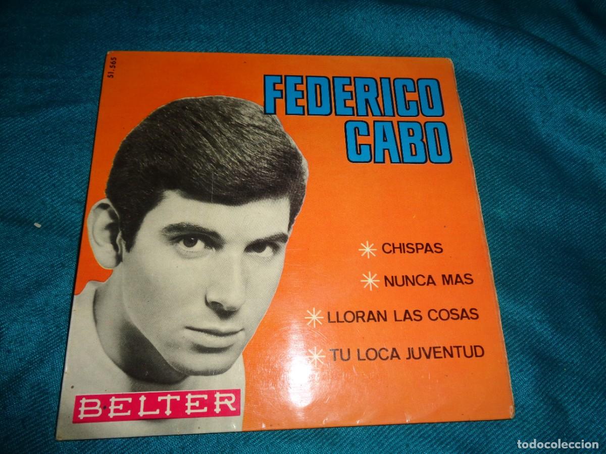 Discos de vinilo: FEDERICO CABO. CHISPAS + 3. EP. BELTER, 1965. (#) - Foto 1
