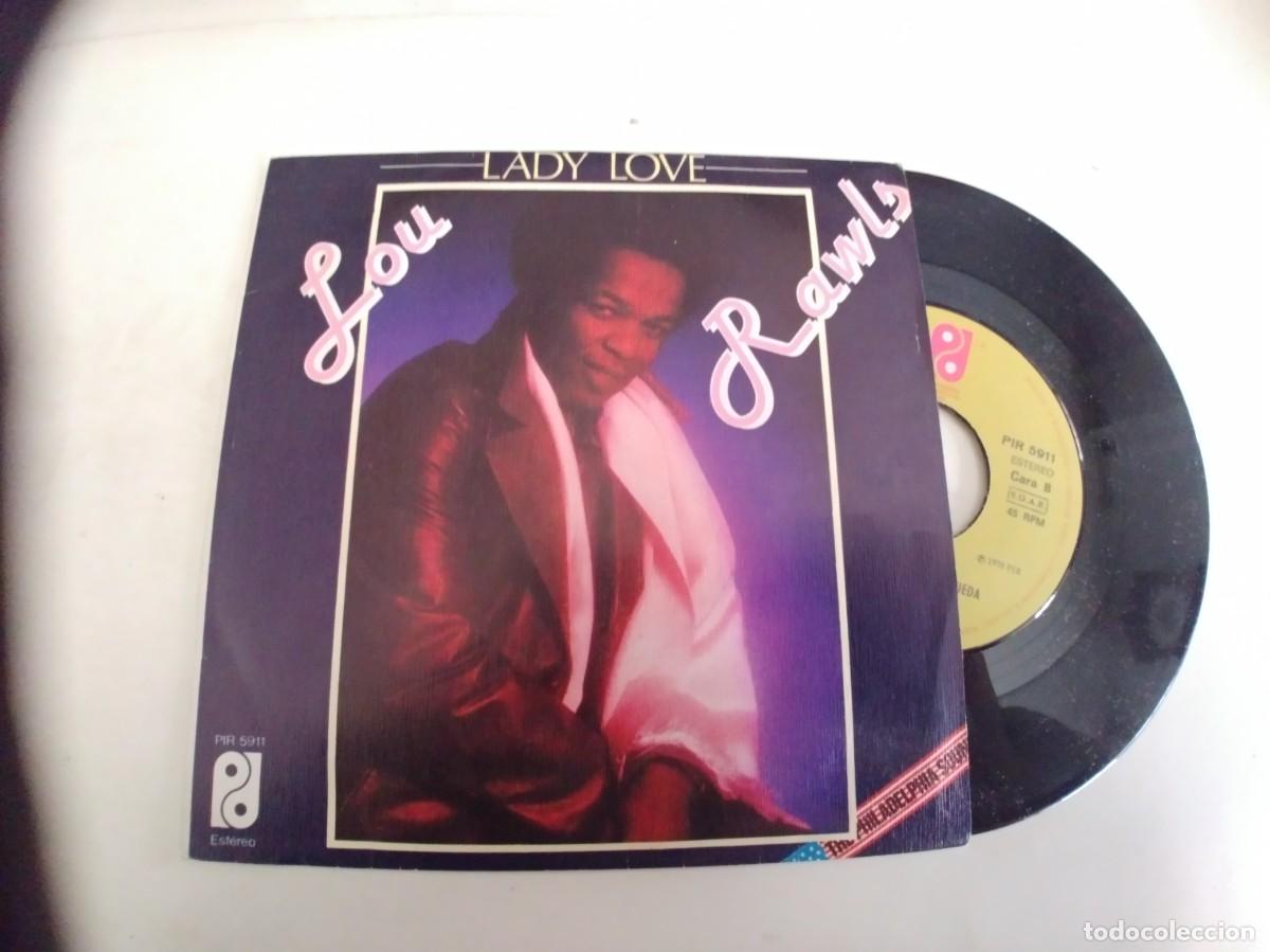 Discos de vinilo: lou rawls-single lady love - Foto 1