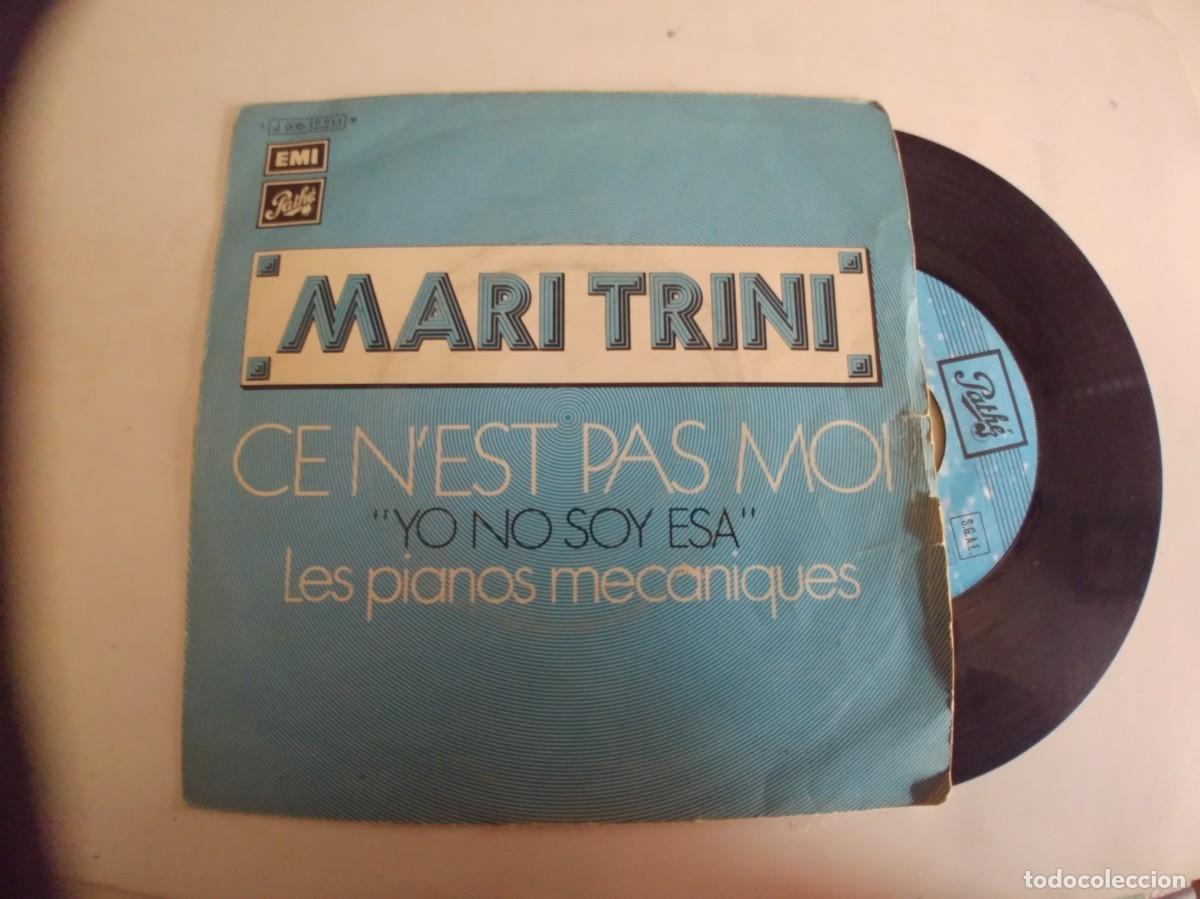 Discos de vinilo: MARI TRINI-SINGLE CE NEST PAS MOI - Foto 1