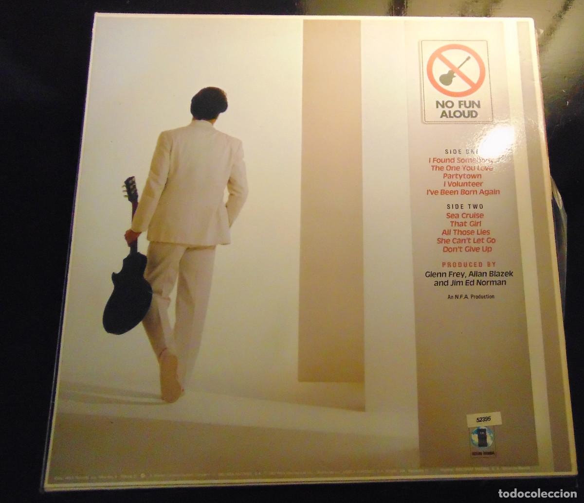 Discos de vinilo: GLENN FREY - NO FUN ALOUD - LP VINILO 1982 - Foto 3