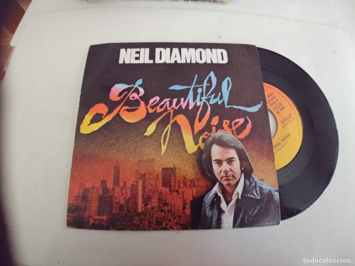 Discos de vinilo: NEIL DIAMOND-SINGLE BEAUTIFUL NOISE - Foto 1