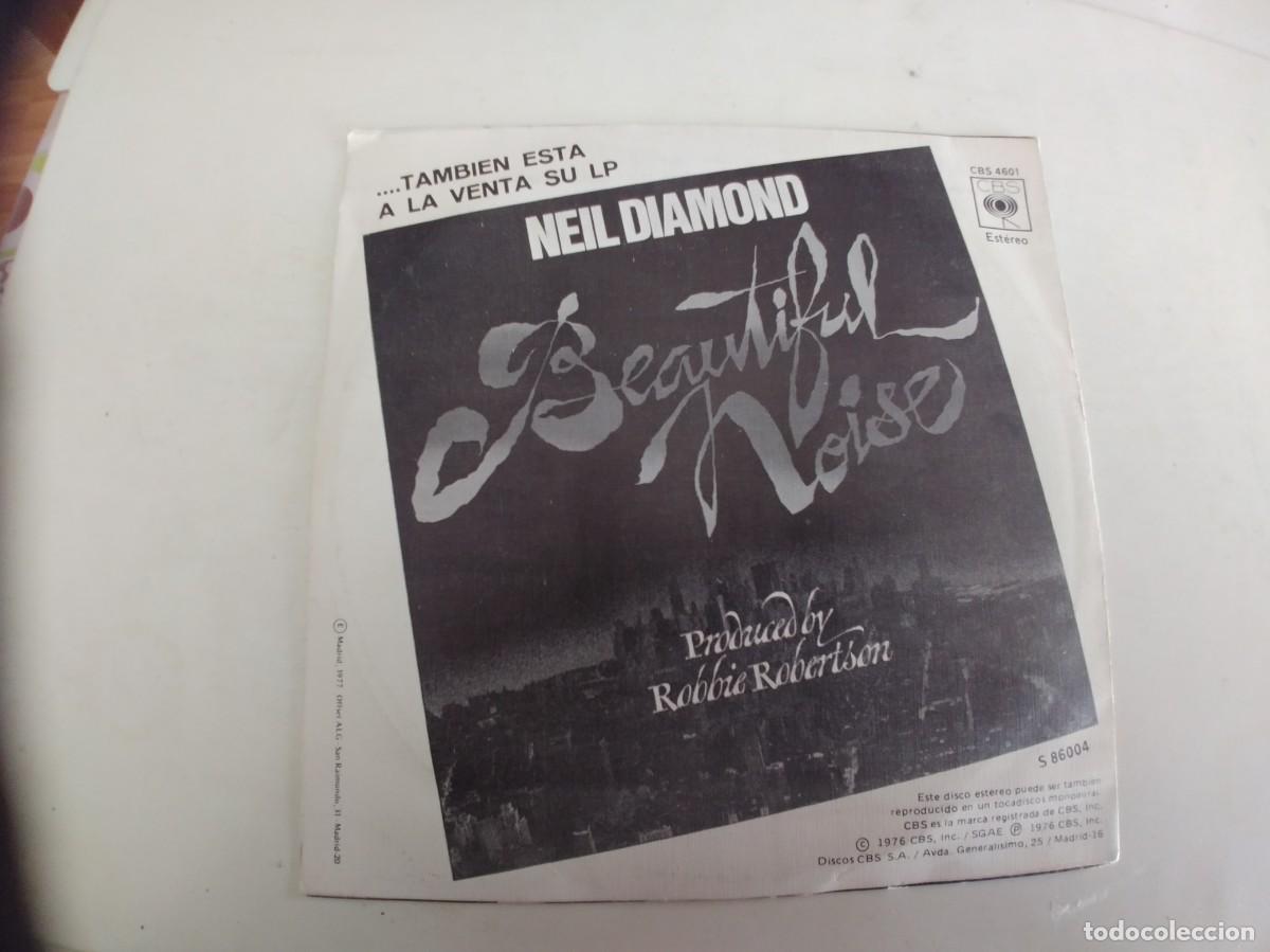 Discos de vinilo: NEIL DIAMOND-SINGLE BEAUTIFUL NOISE - Foto 2