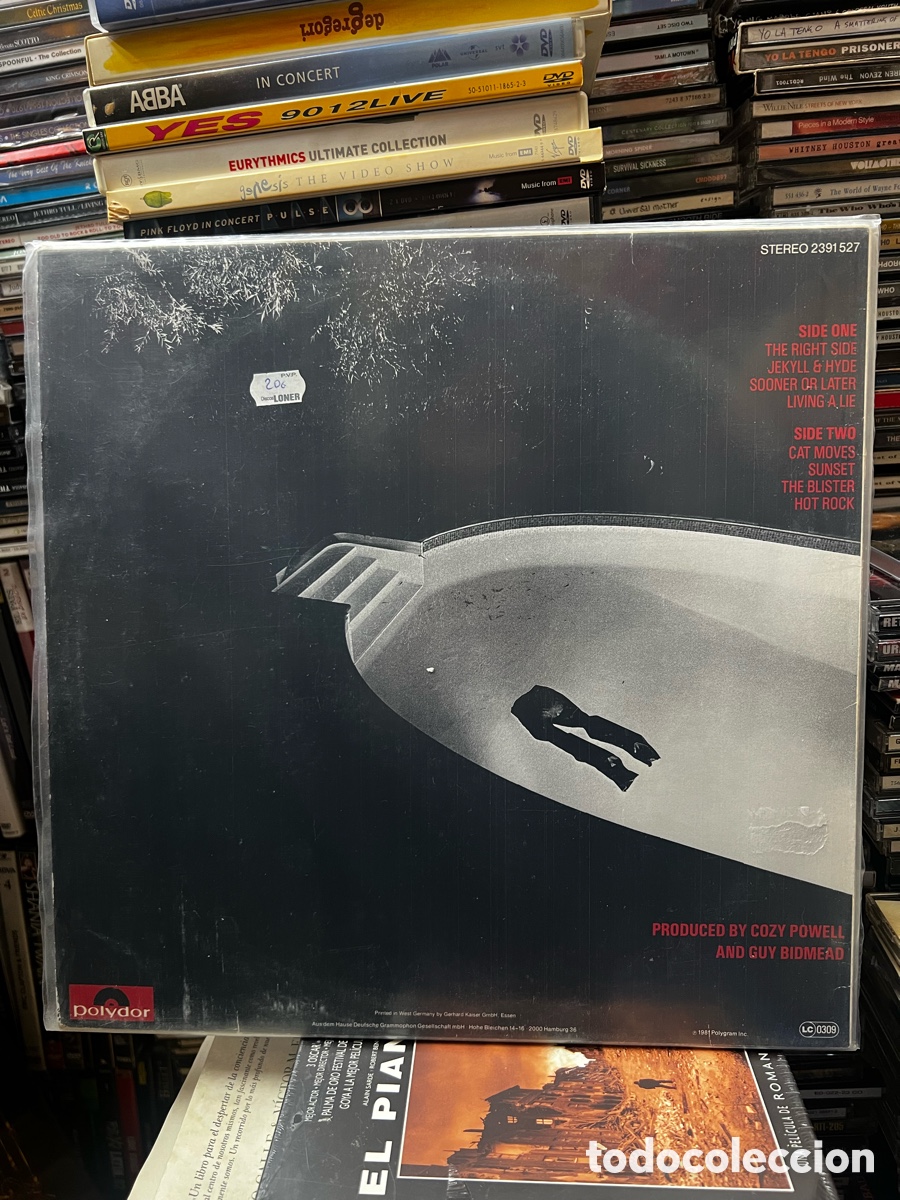 Discos de vinilo: Cozy powell Tilt - Foto 2