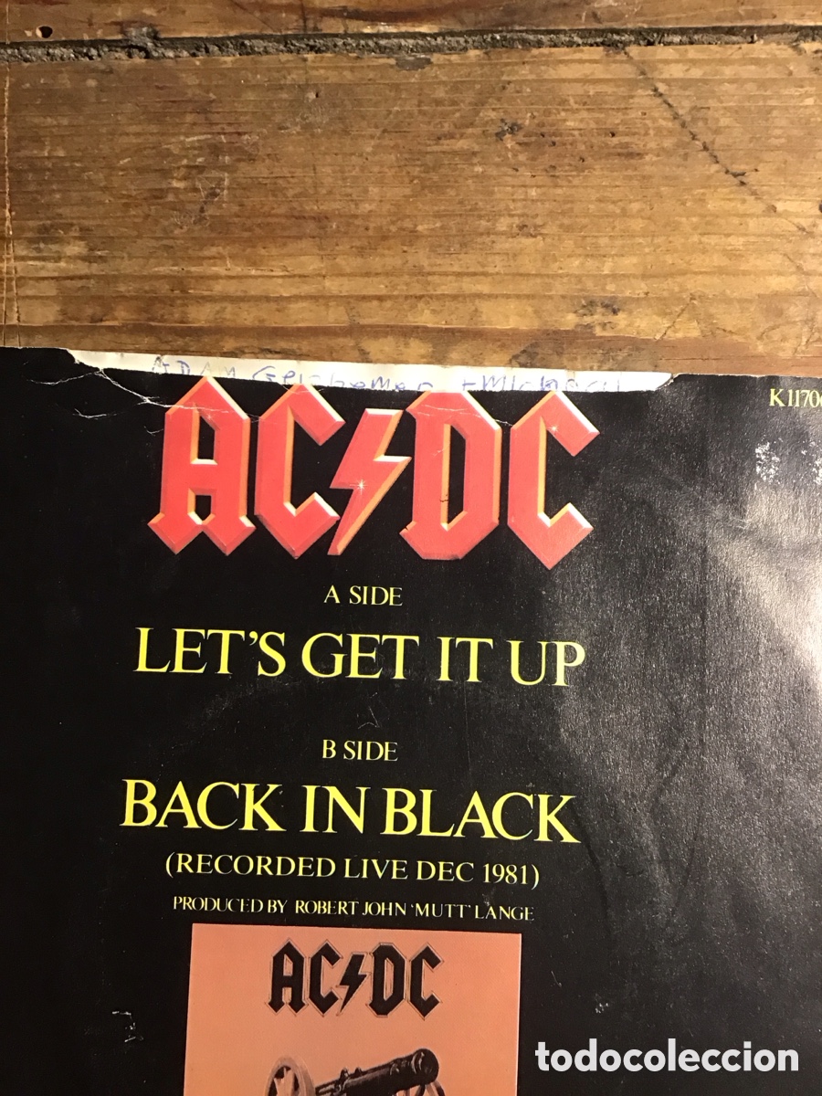 Discos de vinilo: AC/DC LET&rsquo;S GET IT UP - Foto 5