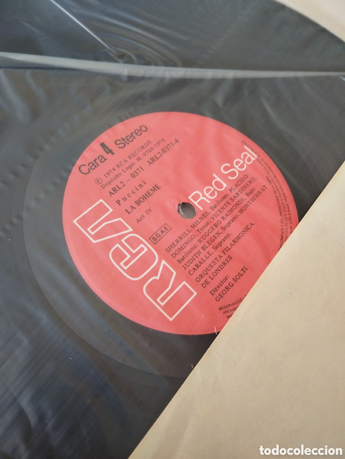 Discos de vinilo: La boh&egrave;me. Puccini - Foto 6