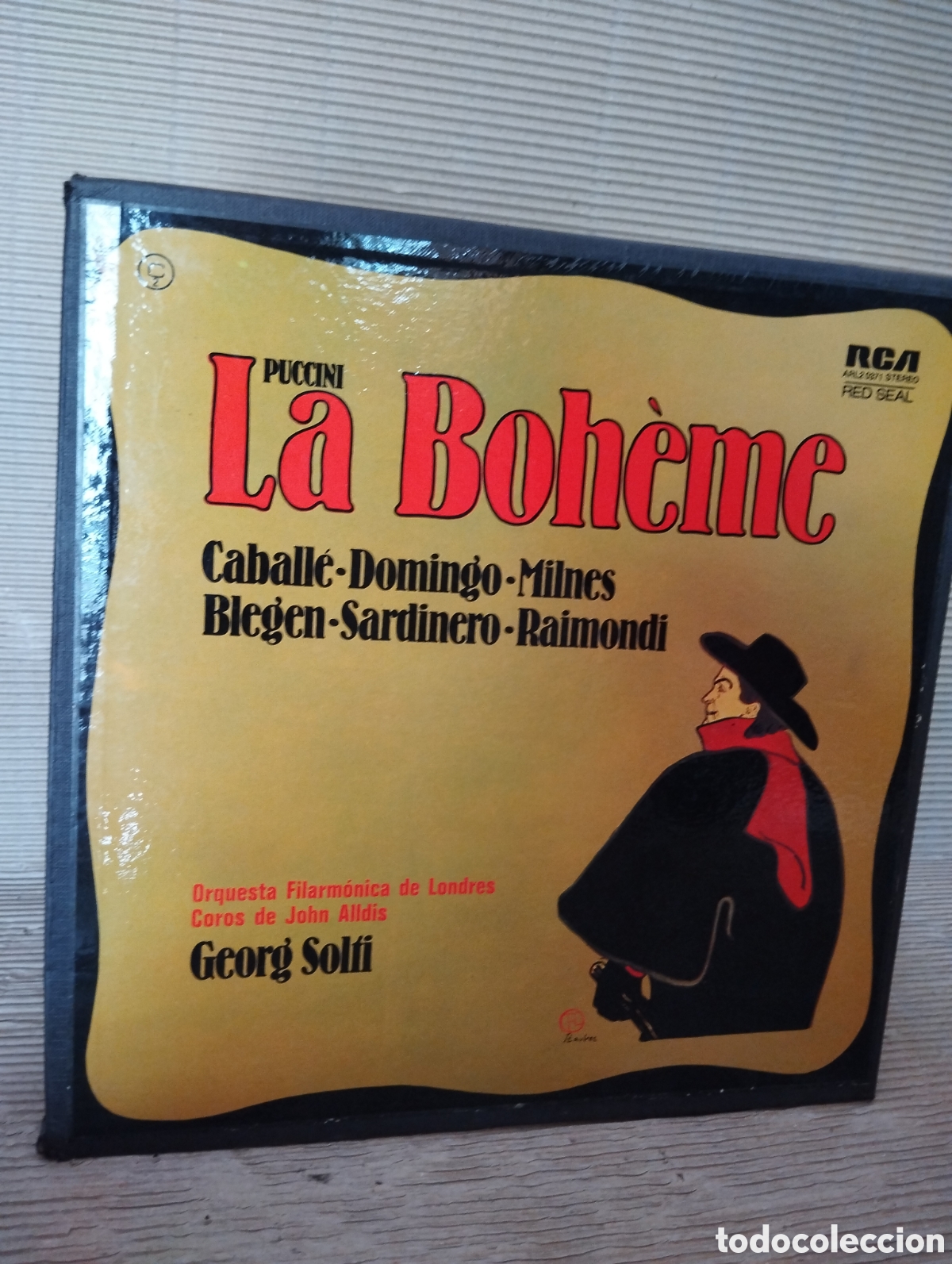 Discos de vinilo: La boh&egrave;me. Puccini - Foto 1