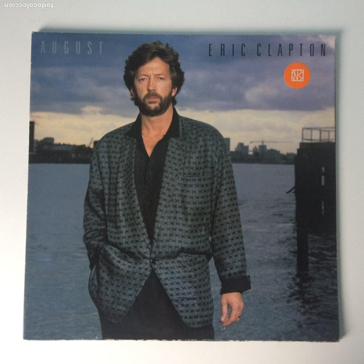 Discos de vinilo: Eric Clapton &lrm;&ndash; August , Germany 1986 Duck Records* - Foto 1