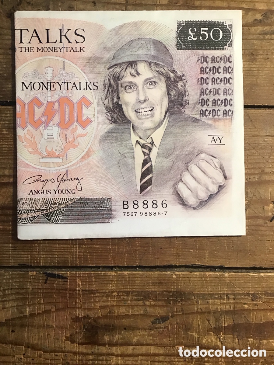 Discos de vinilo: AC/DC MONEY TALKS - Foto 1