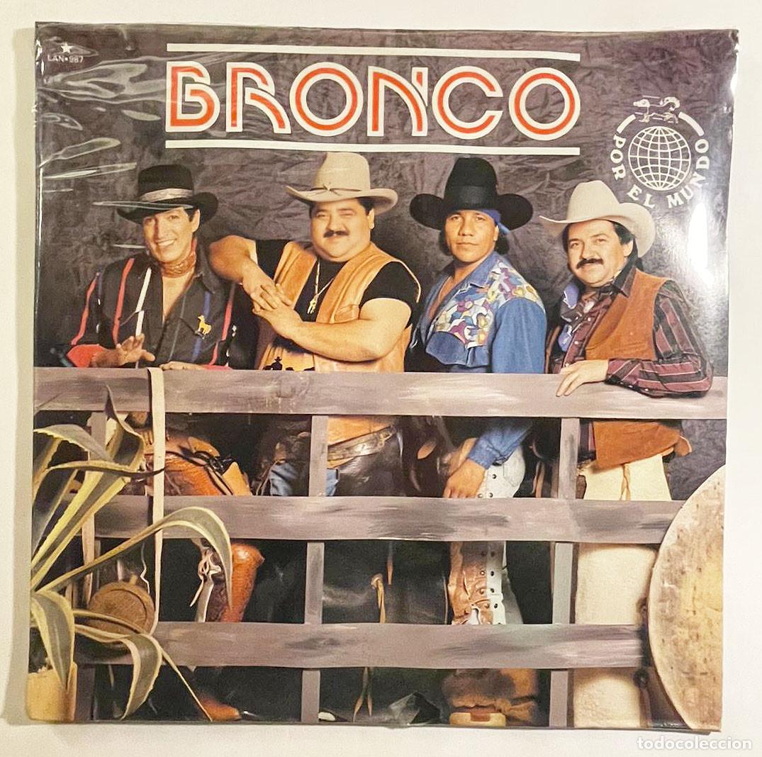 Vinyl records: BRONCO &ldquo;POR EL MUNDO&rdquo; LP ARIOLA 1992 &iexcl;&iexcl;&iexcl;PRECINTADO!!!