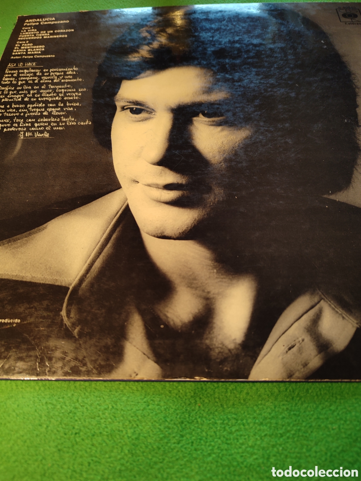 Discos de vinilo: Felipe Campuzano - Andaluc&iacute;a - Foto 2