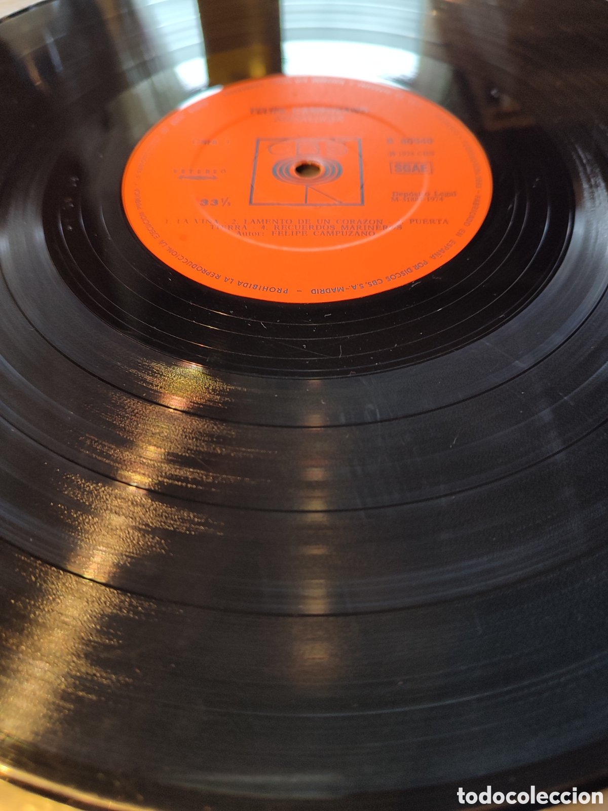Discos de vinilo: Felipe Campuzano - Andaluc&iacute;a - Foto 3