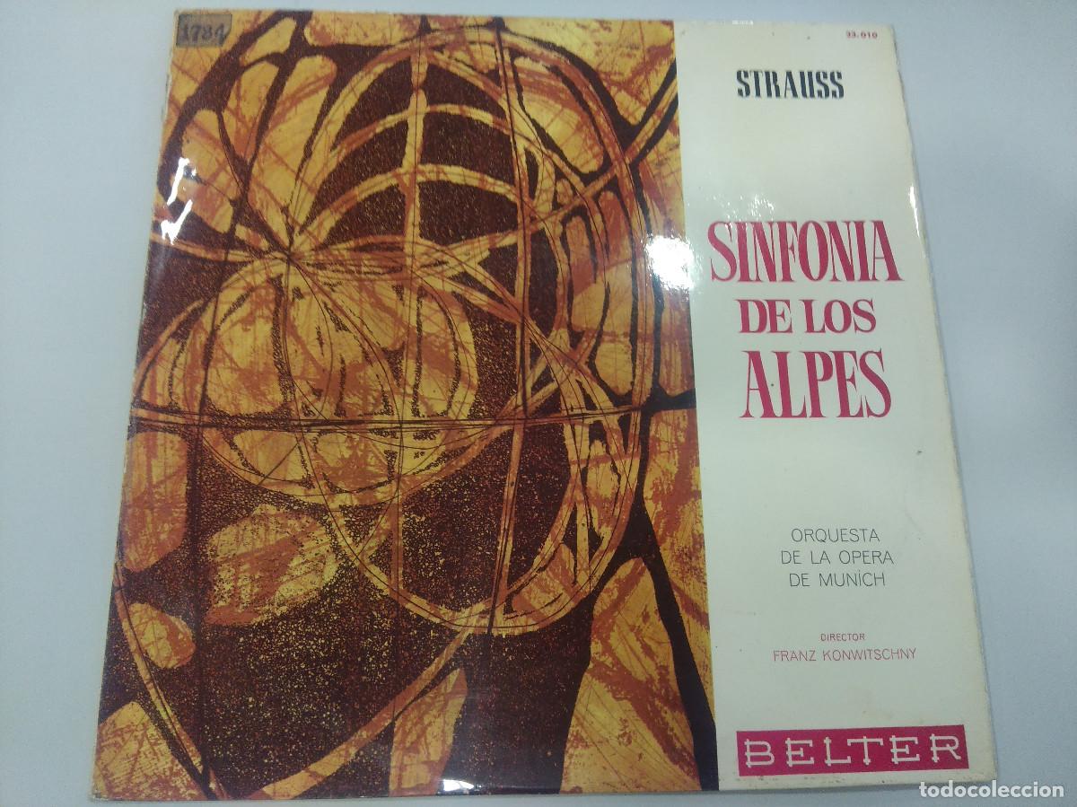 Discos de vinilo: SINFONIA DE LOS ALPES/STRAUSS/VINILO. - Foto 1