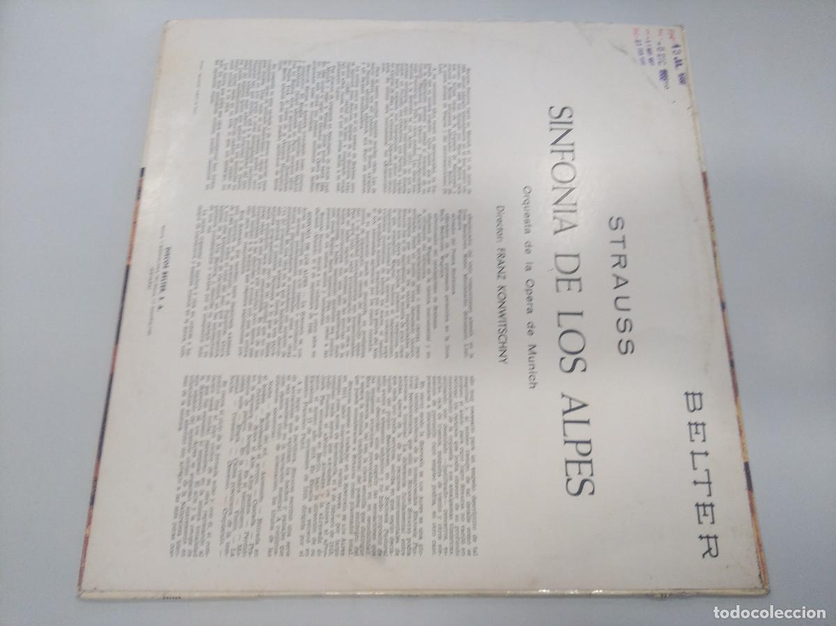 Discos de vinilo: SINFONIA DE LOS ALPES/STRAUSS/VINILO. - Foto 3
