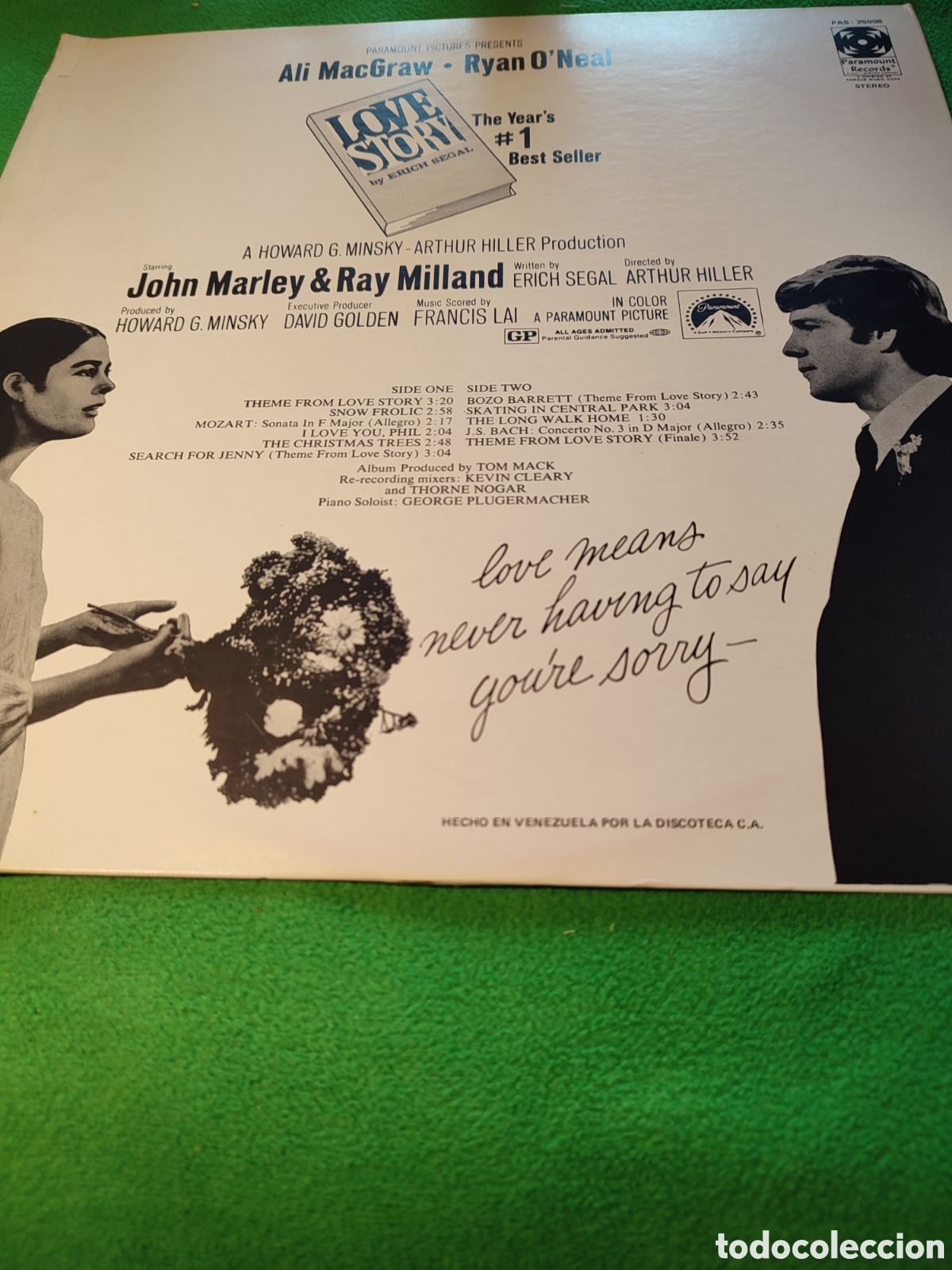 Discos de vinilo: Francis Lai - Love Story - Foto 2