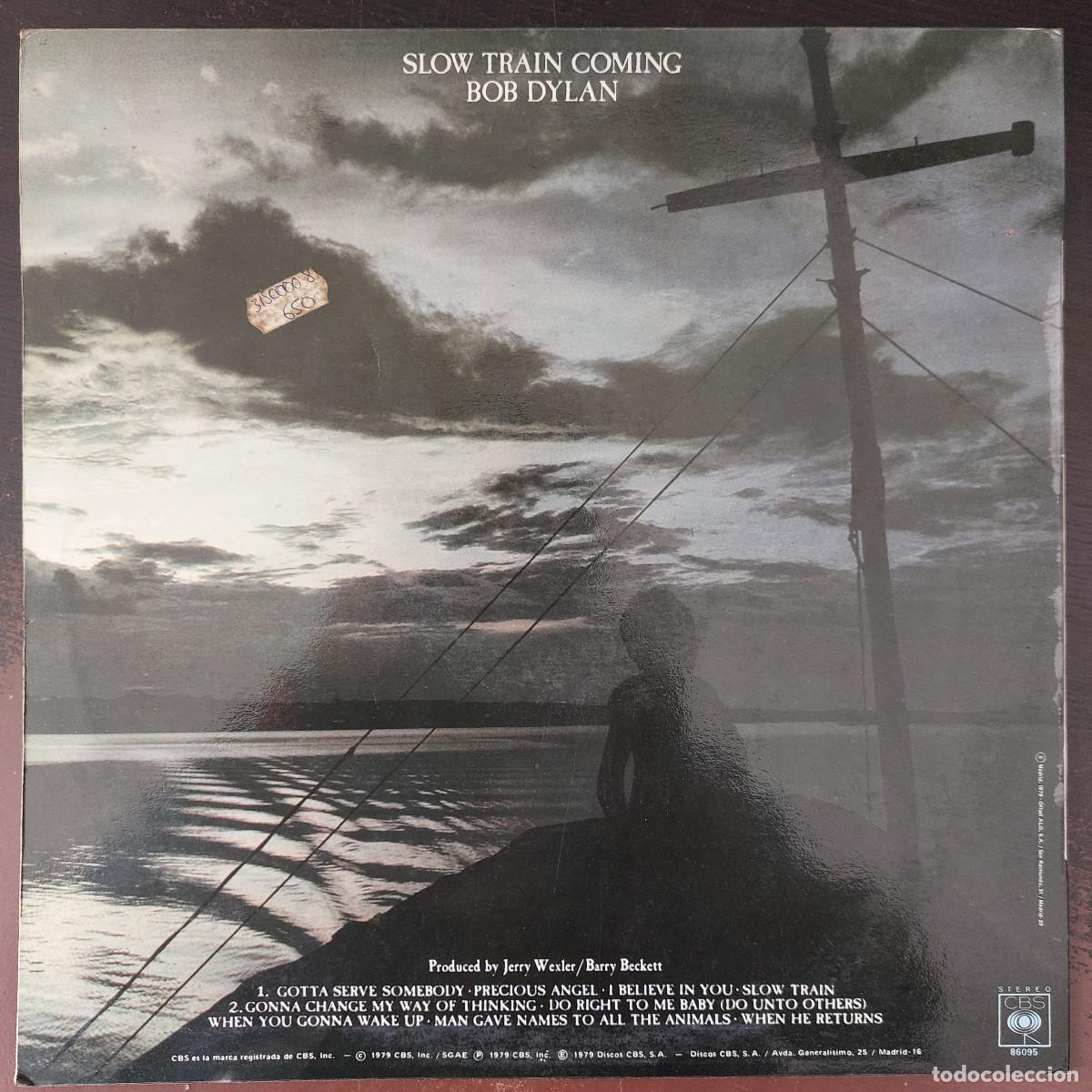 Discos de vinilo: BOB DYLAN &rdquo;SLOW TRAIN COMING&rdquo;. (9/79/27). - Foto 2