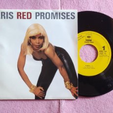 Discos de vinilo: 7” PARIS RED – PROMISES - CBS ARIC-184 - SPAIN PRESS - PROMO - 1SIDED (EX/EX+)