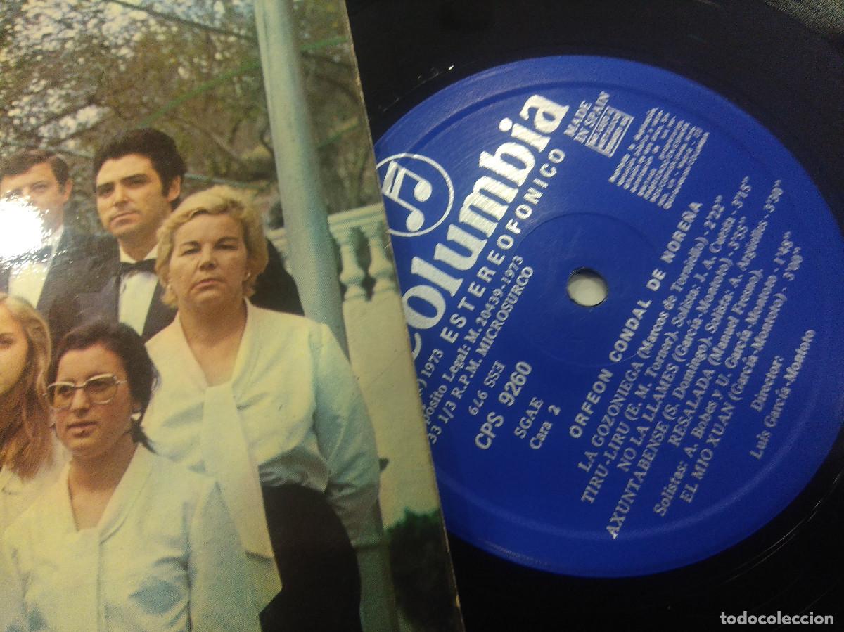 Discos de vinilo: ORFEON CONDAL DE NORE&Ntilde;A/VINILO. - Foto 2