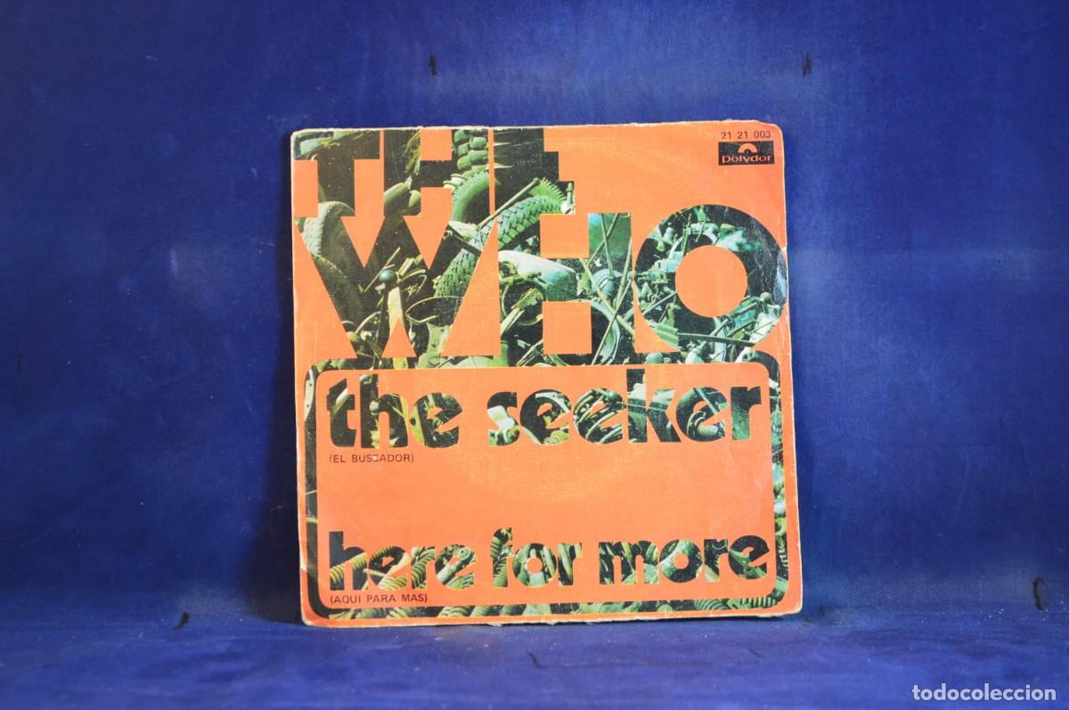 Discos de vinilo: THE WHO &ndash; THE SEEKER - SINGLE - Foto 1