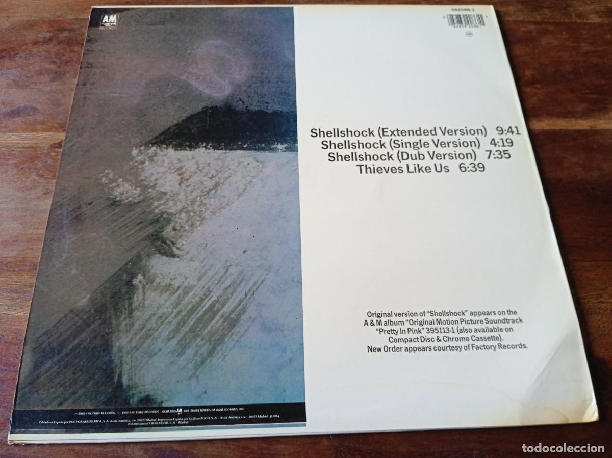 Discos de vinilo: New Order - Shell-Shock - Maxisingle original AM records 1986 - Foto 2