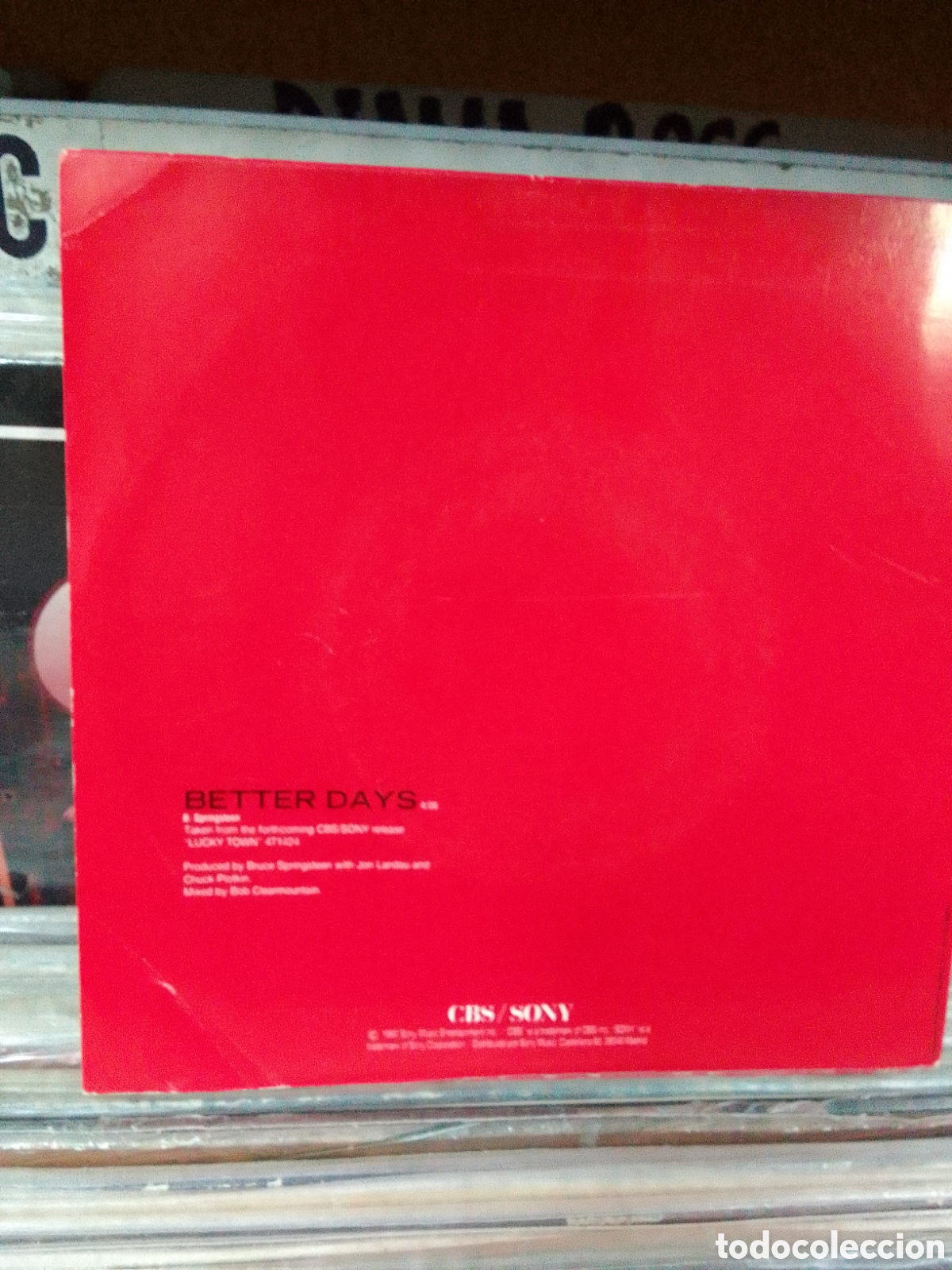 Discos de vinilo: Better days Bruce Springsteen promo - Foto 2