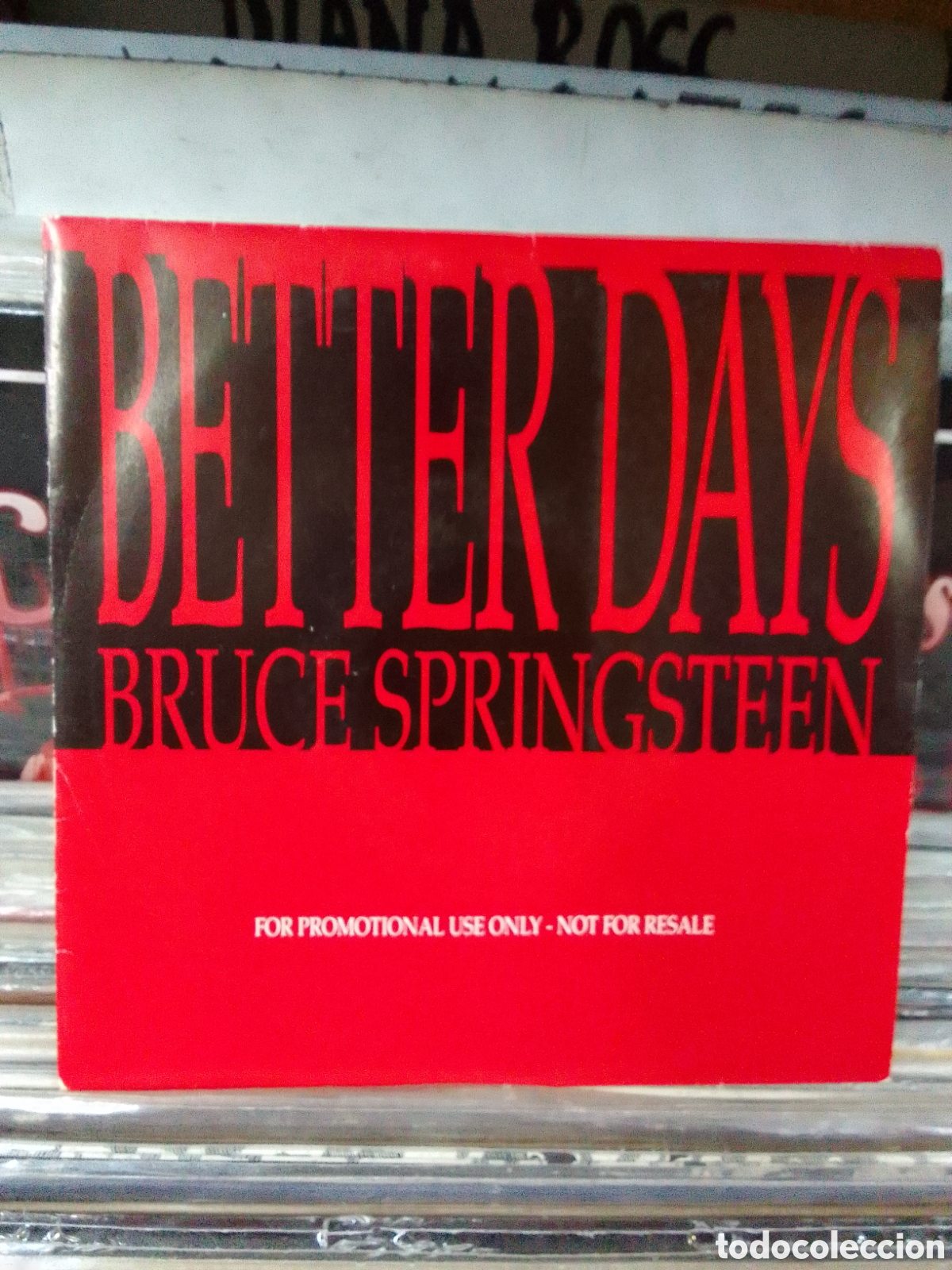 Discos de vinilo: Better days Bruce Springsteen promo - Foto 1